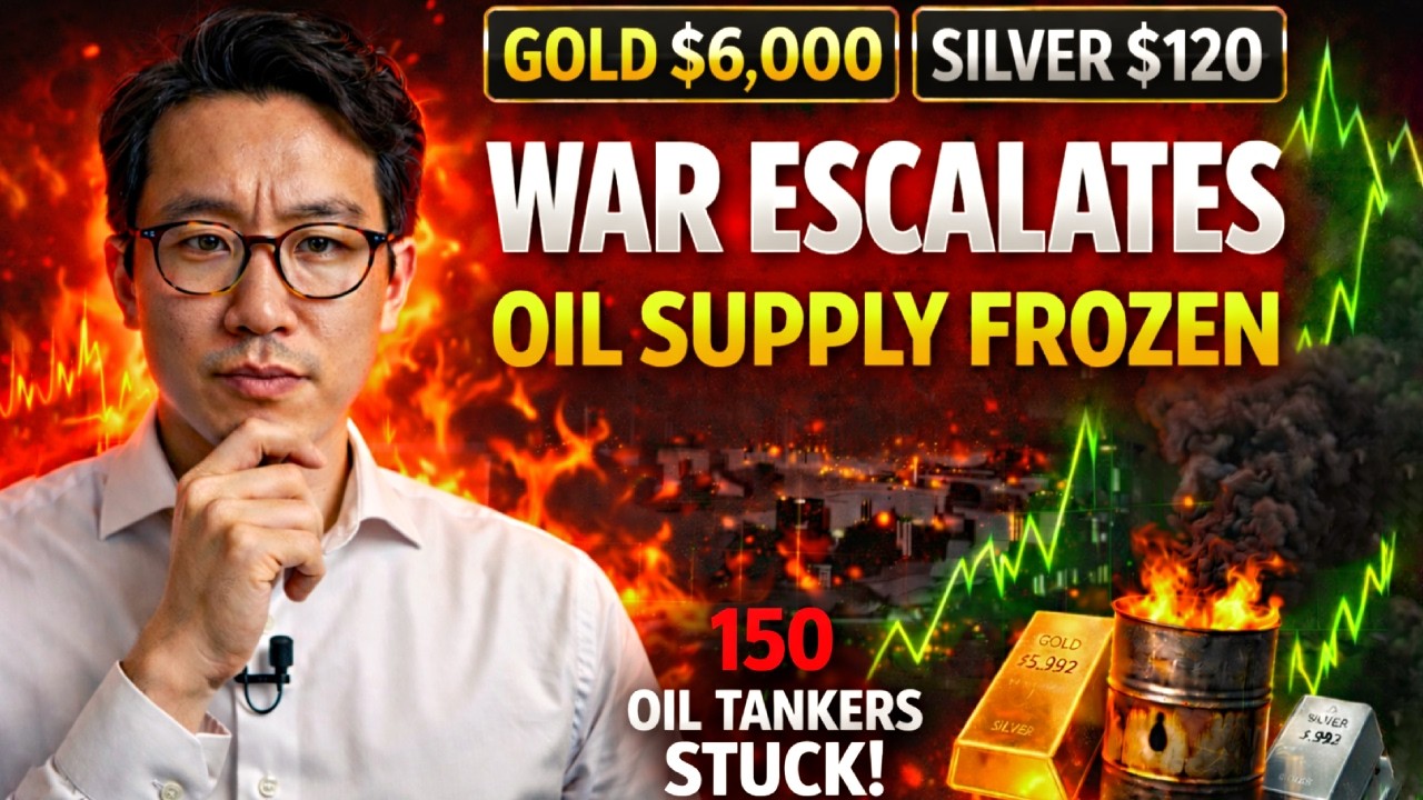 Иранская война обостряется: золото — 6000 долларов, серебро — 120 долларов, нефтяной шок и остано...