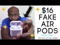 $16 Fake Apple Airpods Are Not Bad!!! | From Wish.com