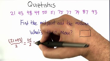Statistics By Sorting Solution - Intro to Algorithms
