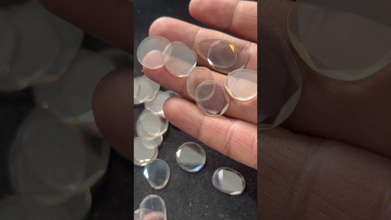 Moissanite Diamond Gemstone Polki   