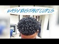 How To Get Curly Hair For Men! Curls In 5 mins (All Hair Types)