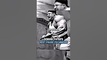 Dorian Yates’s Most Intense Workout Techinque