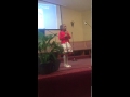 Dasianae singing i am what god says i am