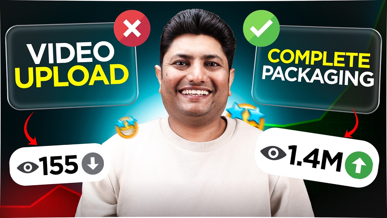Upload vs Packaging on YouTube | Why Your Videos Get 0 Views and How to Fix It Fast ????