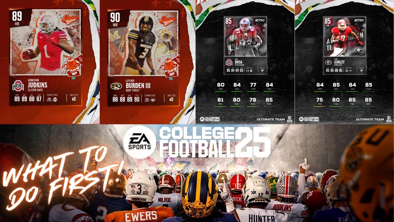 What to do first in College Football Ultimate Team & 1 Million Coins ...