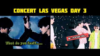 Why JK embarrassed? (Concert Las Vegas day 3)