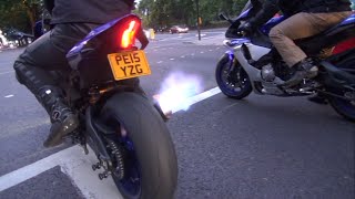 2015 Yamaha R1 BLUE FLAMES! Amazing!