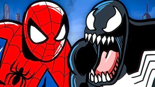 Venom vs Spider-Man Animated Rap Battle