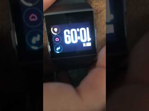 Fitbit ionic screen failure (blank 