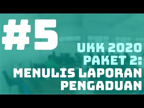 #5 Fitur Inti: Form Pengaduan | UKK 2020 Paket 2