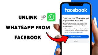 How To Unlink WhatsApp From Facebook | Disconnect Linked Meta Accounts 2026