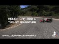 ep4 Motorcycle Mishaps &amp; Marvels in Turkey: CRF 300 L Crash, Sirince, Hierapolis &amp; New Friends!