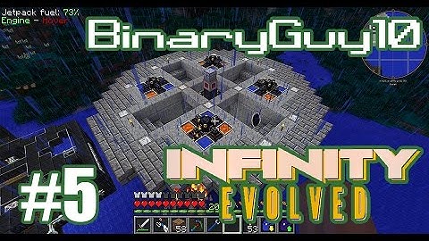 Fast, Energy-Free, Compressed Cobblestone - FTB Infinity Evolved Supershort 5