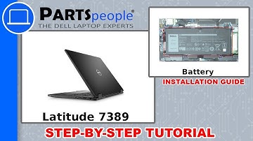 Dell Latitude 7390 (P29S002) Battery How-To Video Tutorial