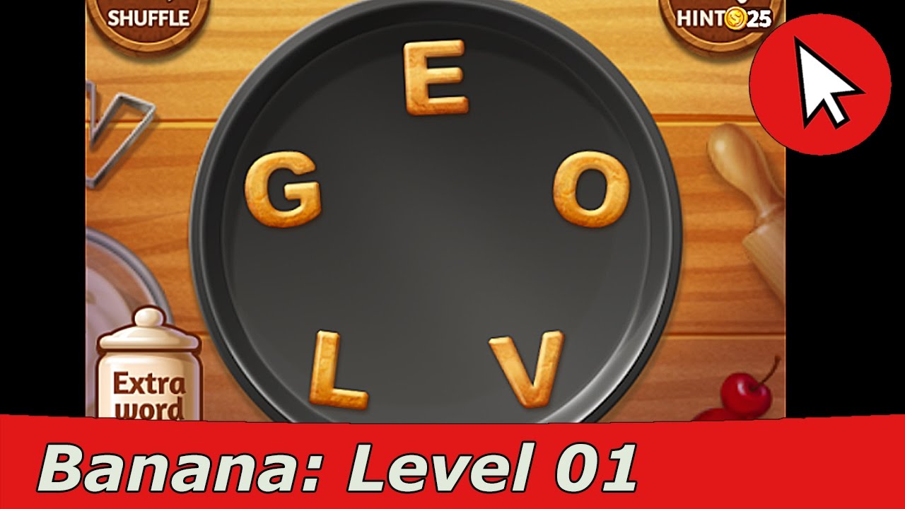 Word Cookies Banana 1 Answers Guide - YouTube Word Cookies Banana 1 Answers Guide - YouTube