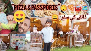 PIZZA TRAVEL,🍕🗺️😀🧳|Tasty TRAVEL🧳🤤|The journey of pizza 🍕😁|@DuckyBhai @thepizzaspice