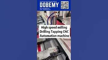 High speed auto CNC machine #drilling aluminum plate