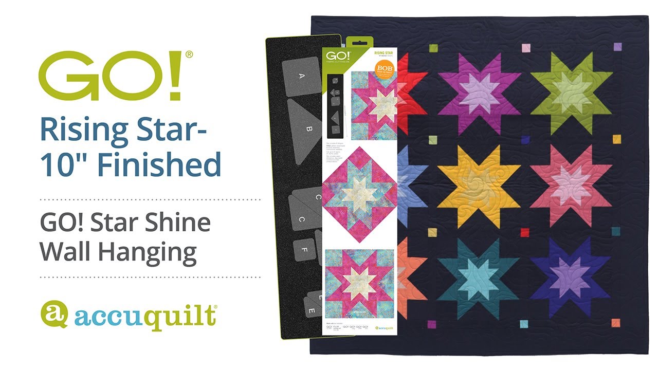 How to Make a Rising Star Quilt with This Free Pattern YouTube