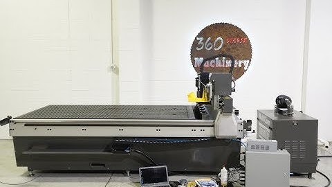 2006 MULTICAM 1000 SERIES 4’X8′ CNC ROUTER W/ATC & VACUUM PUMP