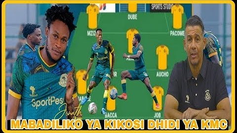 KOCHA MILOUD HAMDI RASMI AMETANGAZA MABADILIKO MAKUBWA YA KIKOSI CHA YANGA SC DHID KMC MCHEZO WA NBC