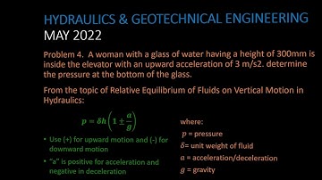 May 2022 CE Board Exam - HGE Problems 3 to 7 (#005 )