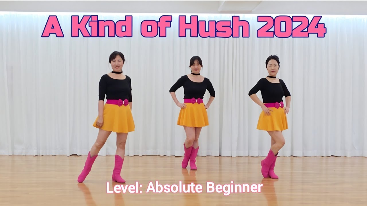 A Kind of Hush 2024 Linedance | Absolute Beginner | Choreo: Herlina Aritonang (INA)