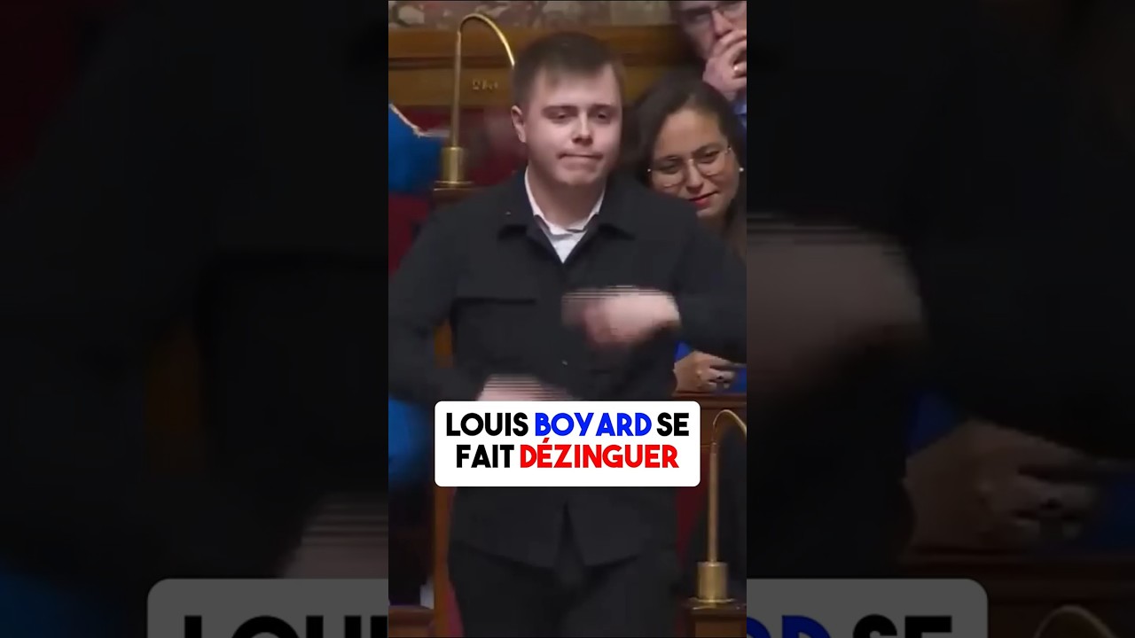 Louis Boyard se fait rappeler à l'ordre