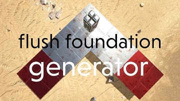 flush foundation generator | Ark Survival Evolved 43