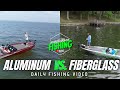 Aluminum vs. Fiberglass…Which Bass Boat is Best for You! (Drone View) (Ep. 84)
