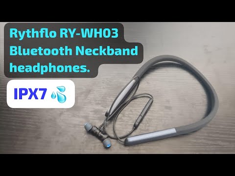 Rythflo RF-WH03 Bluetooth Neck Style Headphones - Unboxing - First Impression