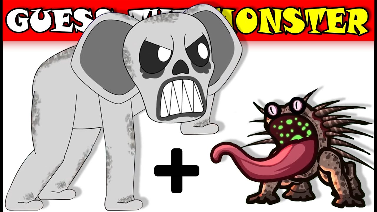 Guess The Monster 🐘🐸 Elephant vs Frog! Creepy Monster | Zoochosis Animation