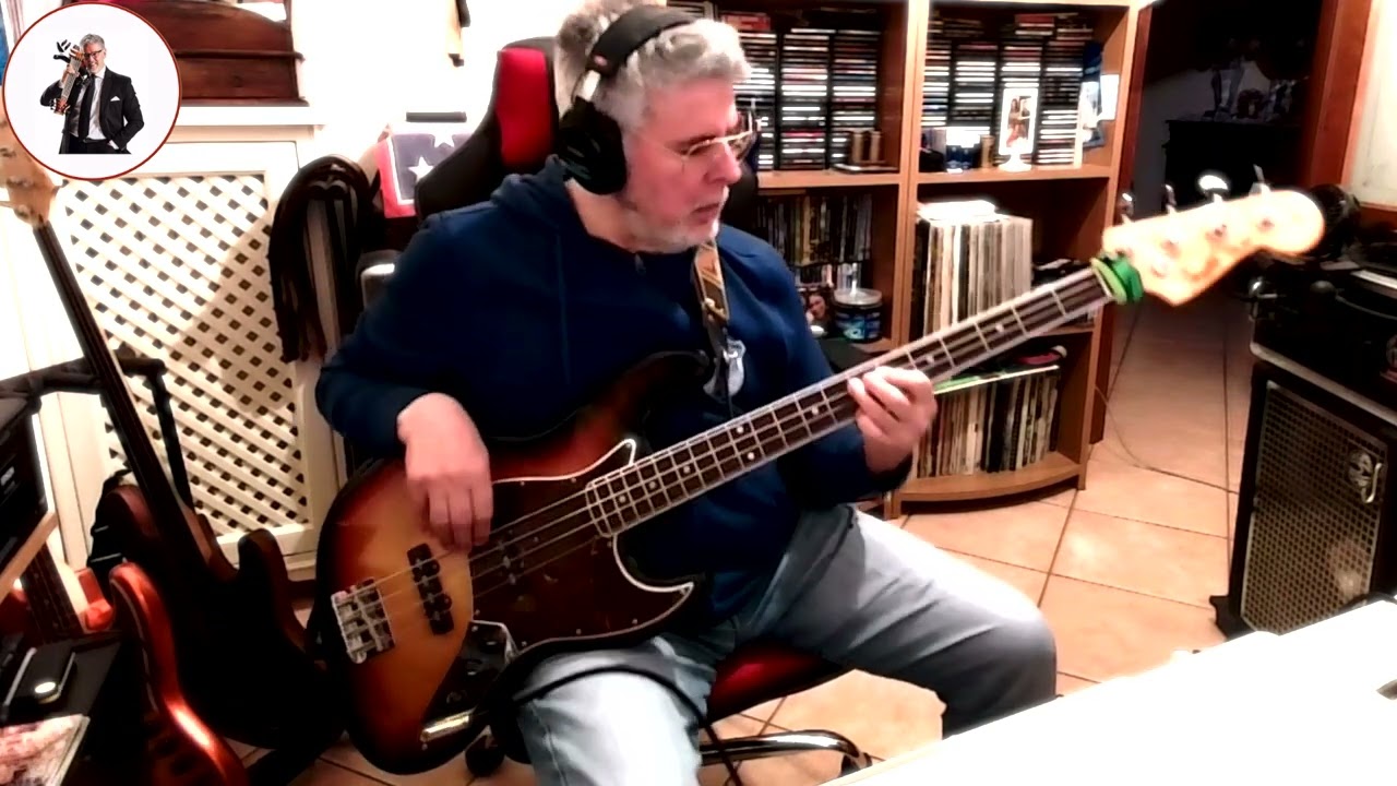 Donne by ZUCCHERO ( personal bass cover ) by RINO CONTEDUCA with FENDER AV II 1966 JAZZ BASS
