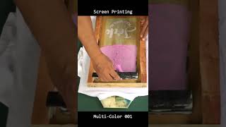 Screen Printing Multi Color 001