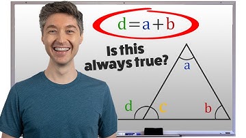 Exterior Angle Theorem for Triangles
