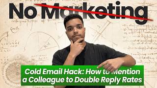 Cold Email Hack: How to Mention a Colleague to Double Reply Rates
