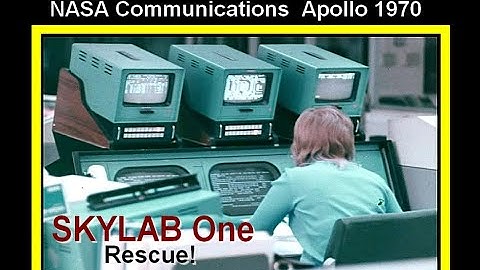 NASA Apollo Space Program: Communications (Computers; Telemetry, Skylab) 1973