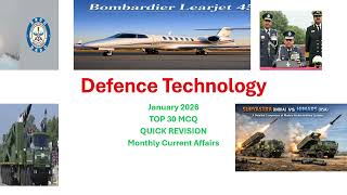 Top 30 Defence Tech MCQs (Jan 2026) ⚡ One Shot Revision | UPSC, CDS, NDA