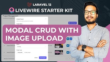 Build Projects CRUD with Laravel 12 Livewire Starter Kit — Image Upload & Pagination