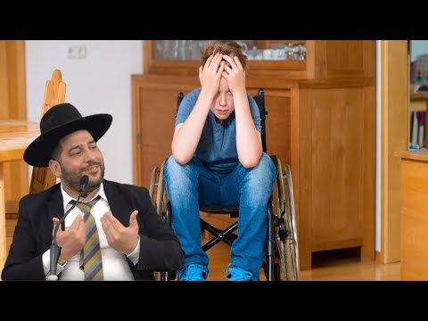 סיפור על ילד שעשה תאונה ונעשה נכה ברגליים ופנו לרב שטיינמן שיגזור שהילד יחזור ללכת.... מהמםםםם !