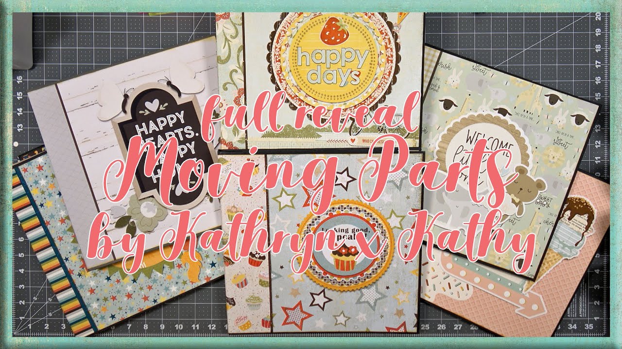 Мастерская по производству подвижных частей | Полная версия | Совместная работа с Кэти из @PaperP...