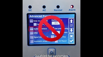 Deye Inverter Advanced Parameter Settings Part1#deyeinverter
