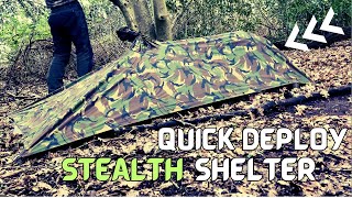 Quick Deploy Stealth Shelter - Stealth Camping/ Non Permissive Shelter Solution