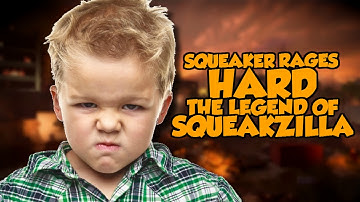 SQUEAKER RAGES HARD! THE LEGEND OF SQUEAKZILLA! "MWR TROLLING"