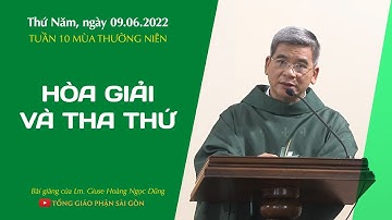 Hòa giải và tha thứ - Lm. Giuse Hoàng Ngọc Dũng