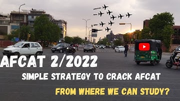 Simple strategy to crack AFCAT 2/2022 | My Strategy 3/3 | From where we can prepare#afcat#afcat2022