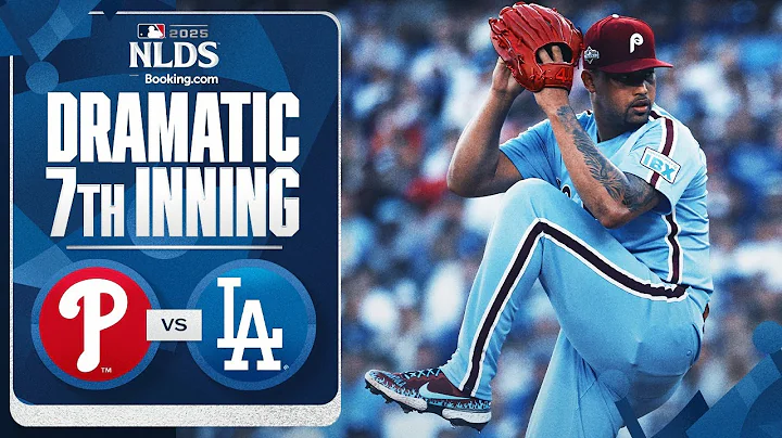 DRAMATIC 7th INNING! The Dodgers load the bases vs. the Phillies in Game 4 of the NLDS 👀
