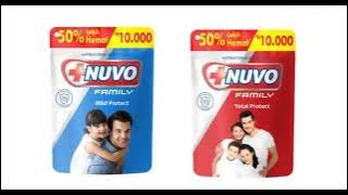 Iklan Radio Nuvo Family Body Wash 200 ml cuma Rp 10. 000 versi Bahasa Indonesia