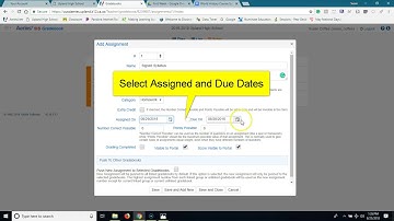 Adding Assignments into Aeries Gradebook