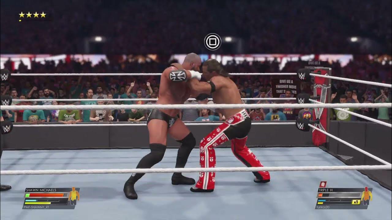 WWE 2K22 Online 1v1 WrestleMania Match YouTube