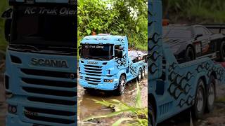 RC Truk Scania Angkut Mobil Mobilan Mobil-mobilan Truk Oleng #truk #trukoleng #menemukanmainan